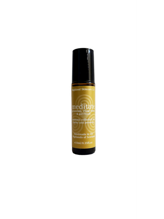 Meditate - Aromatic rollerball for clarity & presence 10ml
